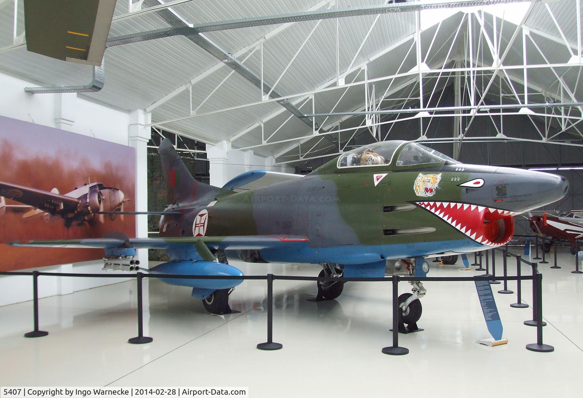 5407, Fiat G-91R/4 C/N 91-4-0132, FIAT G.91R/4 at the Museu do Ar, Sintra