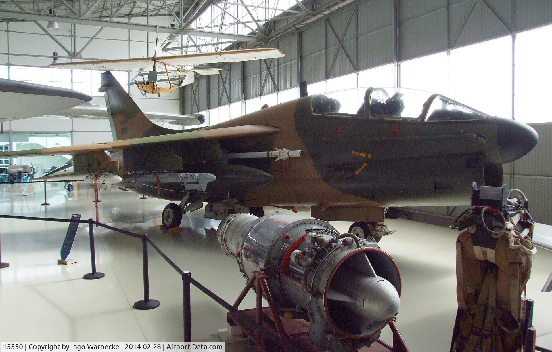 15550, LTV TA-7P Corsair II C/N A-193, LTV TA-7P Corsair II at the Museu do Ar, Sintra