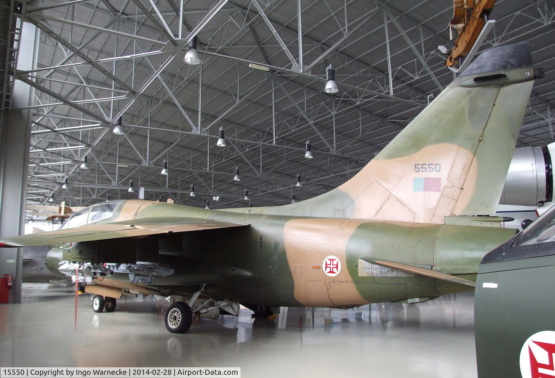 15550, LTV TA-7P Corsair II C/N A-193, LTV TA-7P Corsair II at the Museu do Ar, Sintra
