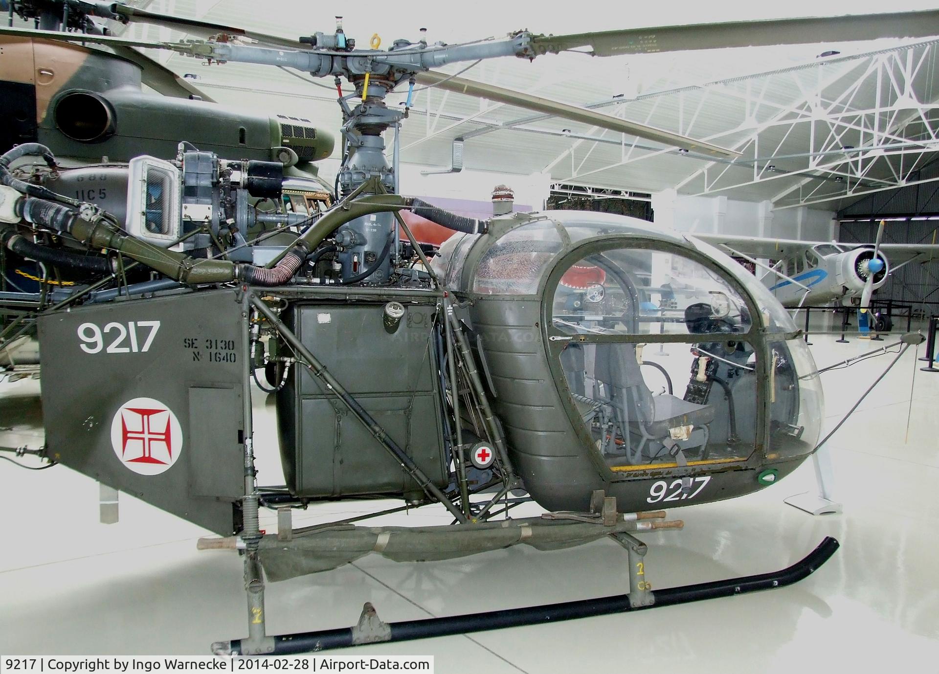 9217, Sud SE-3130 Alouette II C/N 1640, Sud-Est SE.3130 Alouette II at the Museu do Ar, Sintra