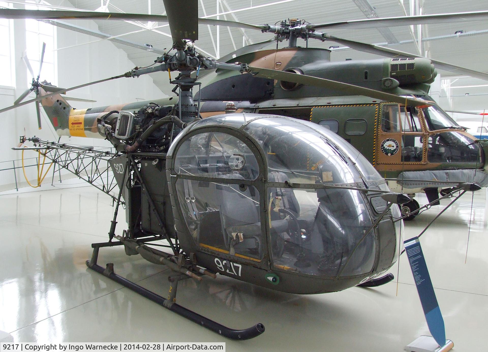9217, Sud SE-3130 Alouette II C/N 1640, Sud-Est SE.3130 Alouette II at the Museu do Ar, Sintra