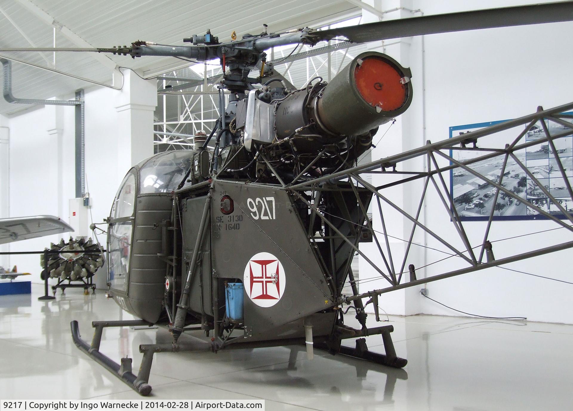 9217, Sud SE-3130 Alouette II C/N 1640, Sud-Est SE.3130 Alouette II at the Museu do Ar, Sintra