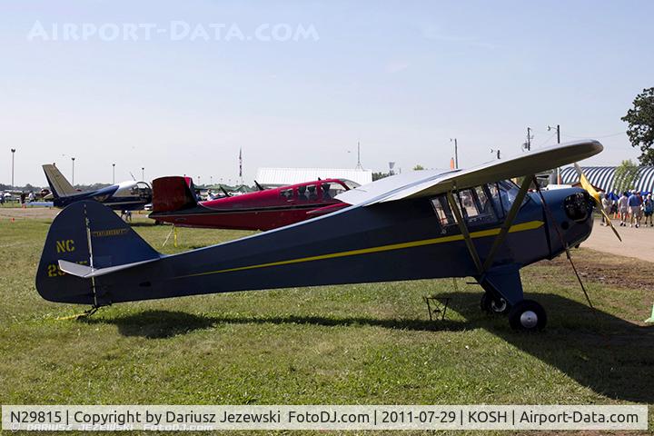 N29815, 1941 Taylorcraft BL-65 (L-2F) C/N 2664, Taylorcraft BL-65 (L-2F) CN 2664, N29815