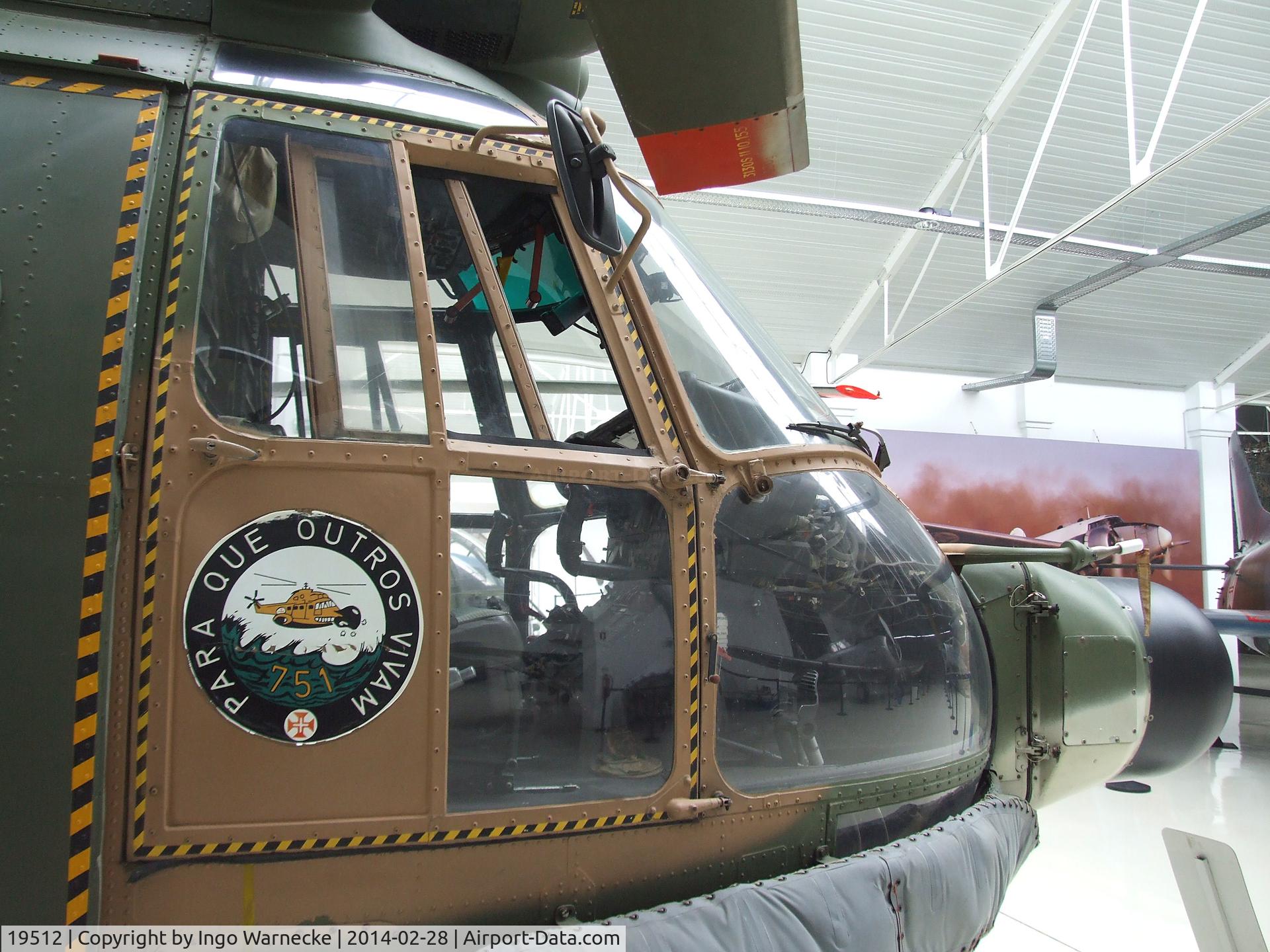 19512, Aerospatiale SA-330S Puma C/N 1065, Aerospatiale SA.330S Puma at the Museu do Ar, Sintra