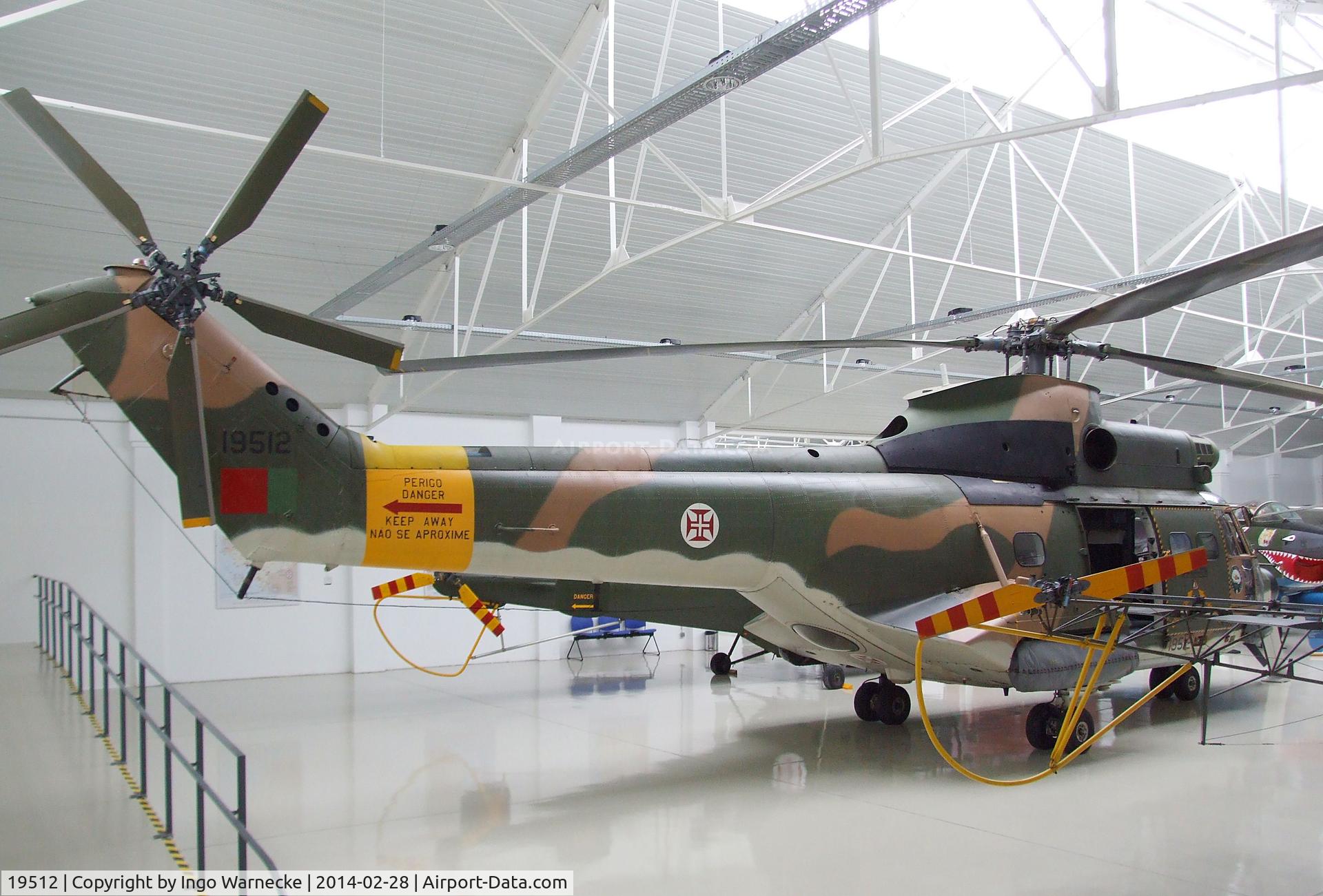 19512, Aerospatiale SA-330S Puma C/N 1065, Aerospatiale SA.330S Puma at the Museu do Ar, Sintra