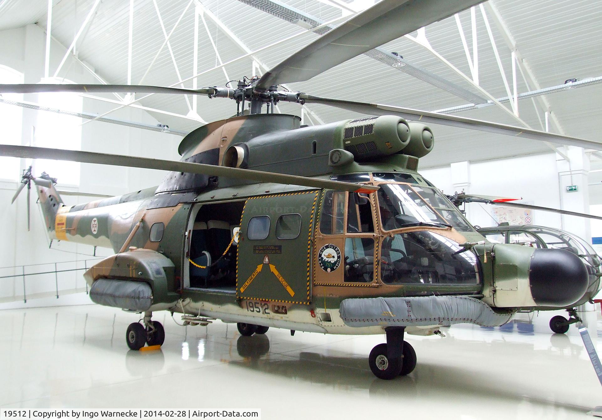 19512, Aerospatiale SA-330S Puma C/N 1065, Aerospatiale SA.330S Puma at the Museu do Ar, Sintra