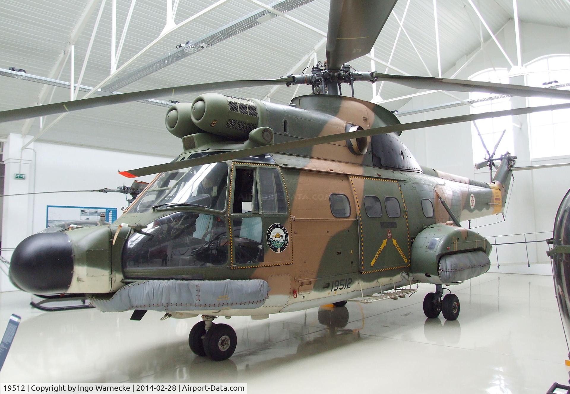 19512, Aerospatiale SA-330S Puma C/N 1065, Aerospatiale SA.330S Puma at the Museu do Ar, Sintra