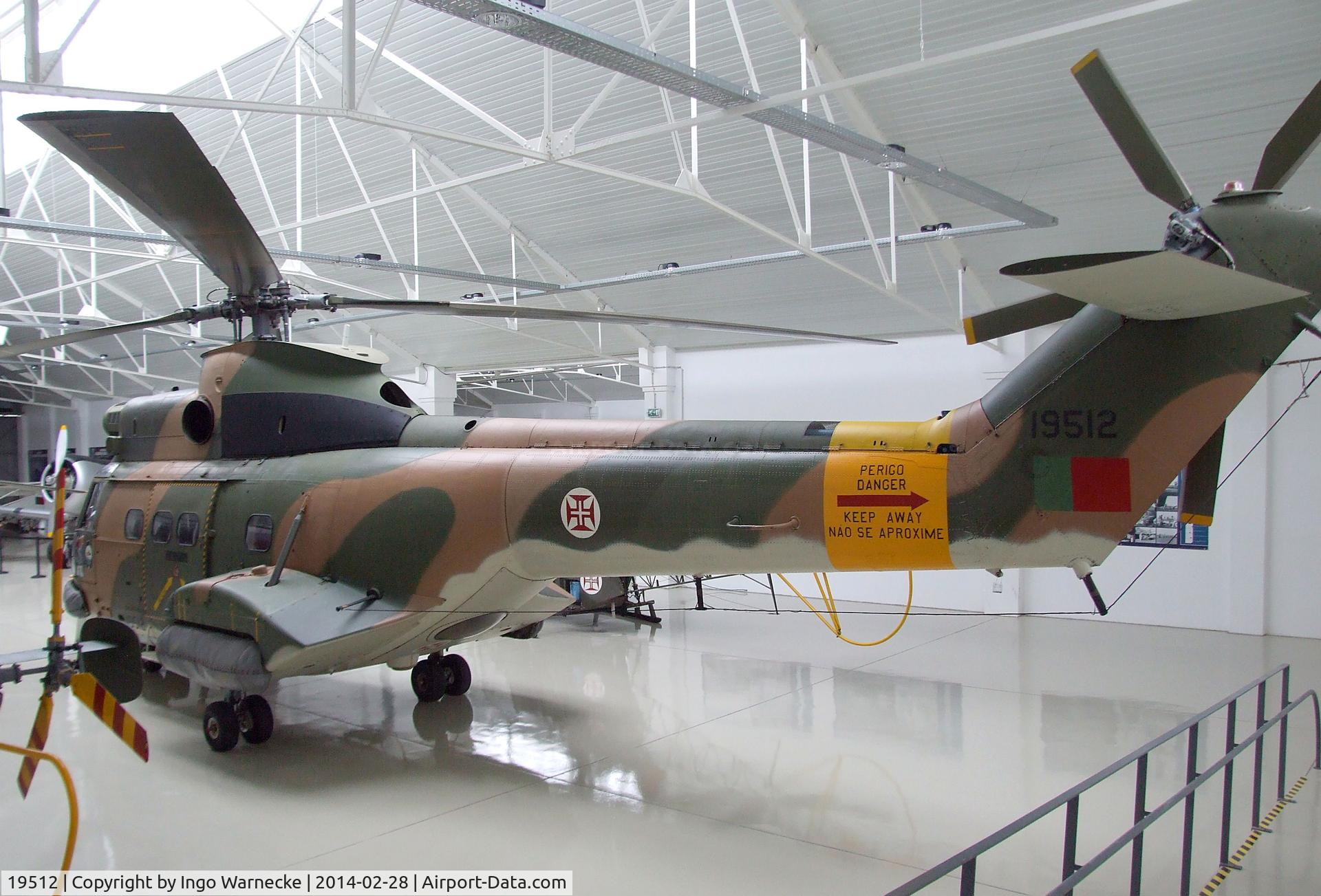 19512, Aerospatiale SA-330S Puma C/N 1065, Aerospatiale SA.330S Puma at the Museu do Ar, Sintra