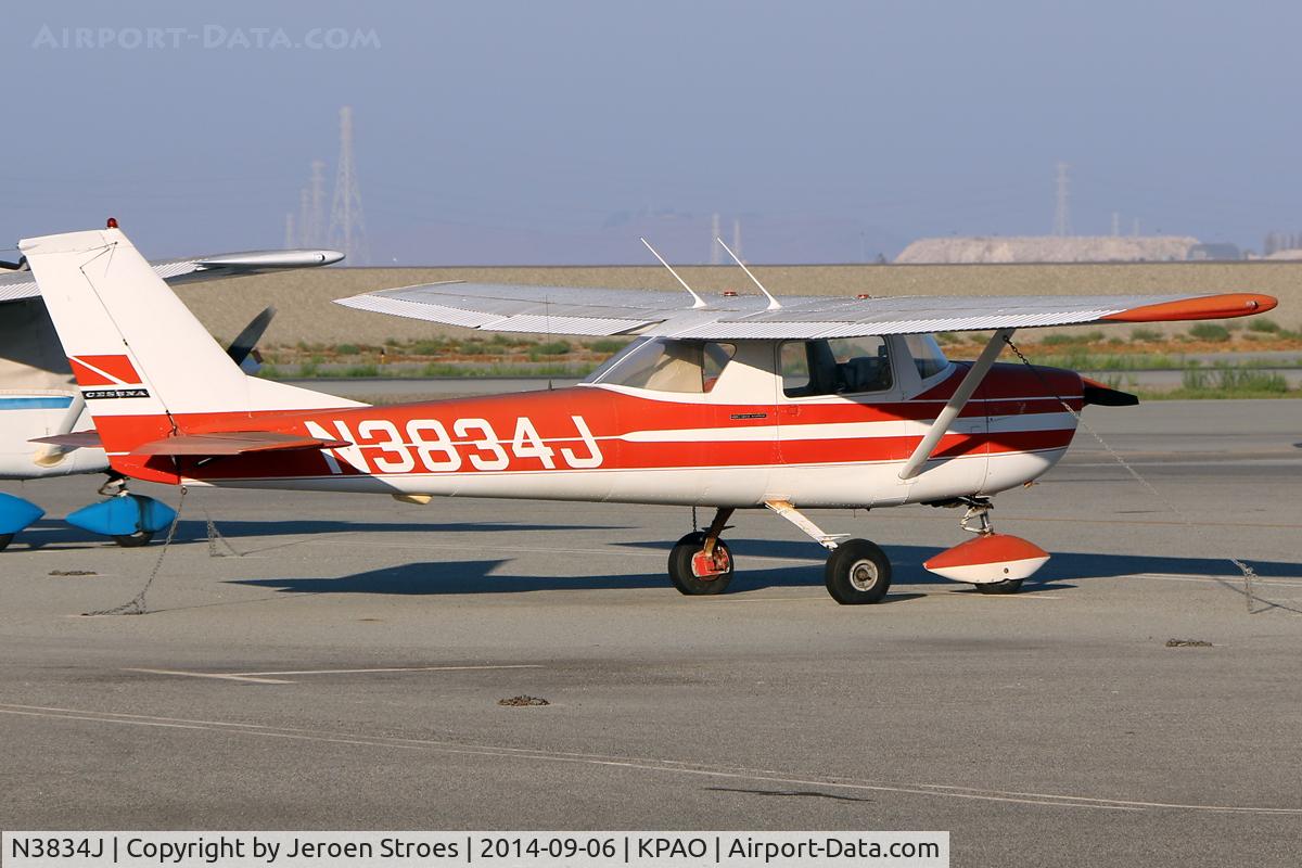 N3834J, 1966 Cessna 150G C/N 15065134, KPAO