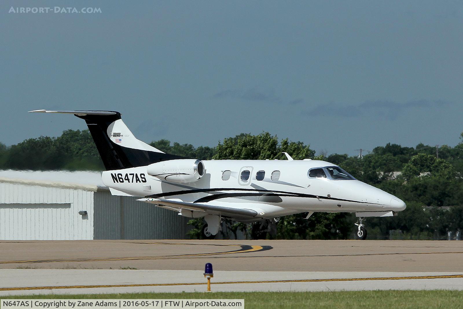 N647AS, 2009 Embraer EMB-500 Phenom 100 C/N 50000067, Meacham Field - Fort Worth, TX