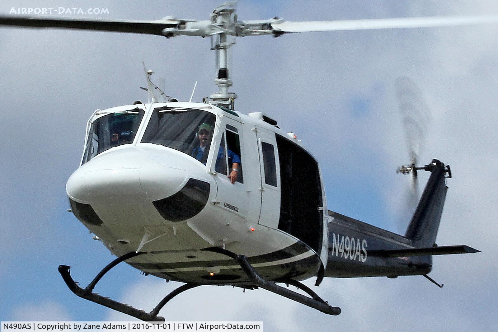 N490AS, 1964 Bell UH-1H C/N 6413686/4393, Meacham Field - Fort Worth, TX