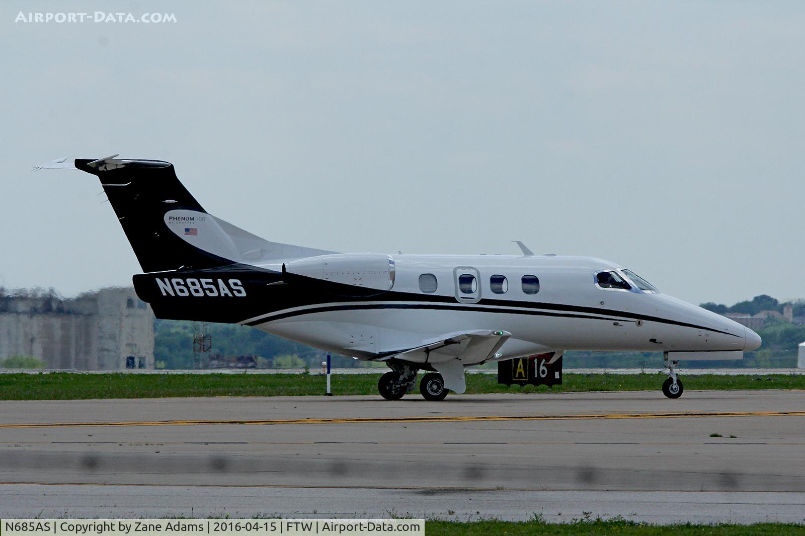 N685AS, 2009 Embraer EMB-500 Phenom 100 C/N 50000041, Meacham Field - Fort Worth, TX