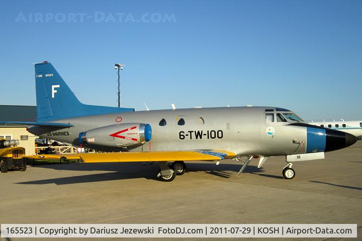 165523, 1964 Rockwell T-39N (NA-265-40) Sabreliner C/N 282-020, T-39N Sabreliner 165523 F CoNA from VT-86 Sabre Hawks TAW-6 NAS Pensacola, FL