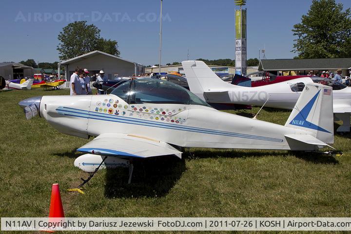 N11AV, 1974 Bushby Mustang II C/N M11-251, Velette Mustang II CN M11-251, N11AV