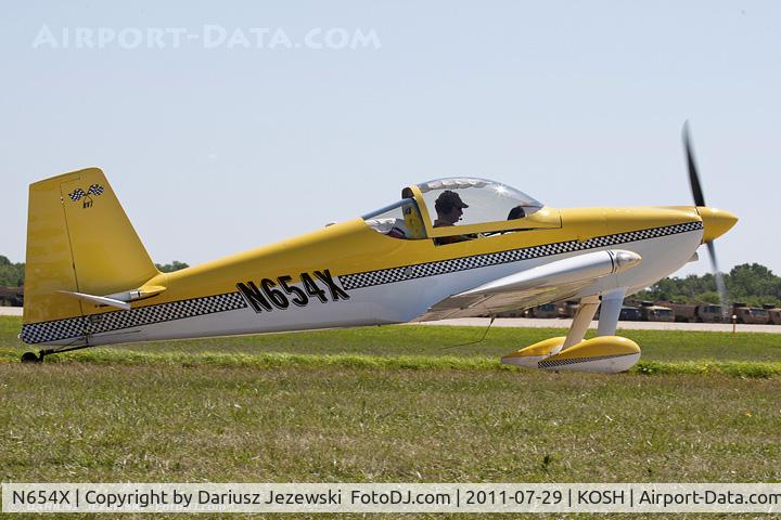 N654X, 2002 Vans RV-7 C/N 70111, RV-7 CN 70111, N654X