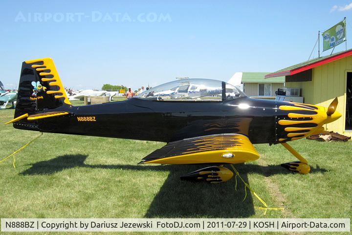 N888BZ, 2006 Vans RV-8A C/N 81092, RV-8A CN 81092, N888BZ