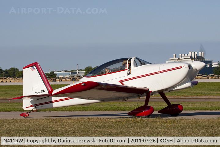 N411RW, 2002 Vans RV-8 C/N 458, RV-8 CN 458, N411RW