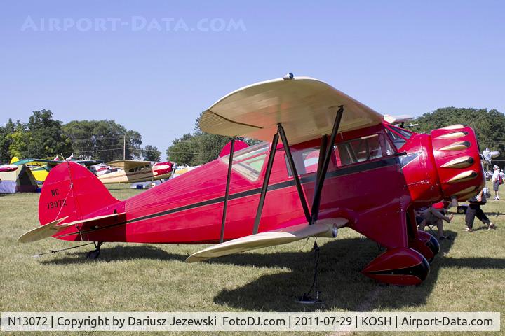N13072, 1933 Waco UIC C/N 3724, Waco UIC CN 3724, N13072
