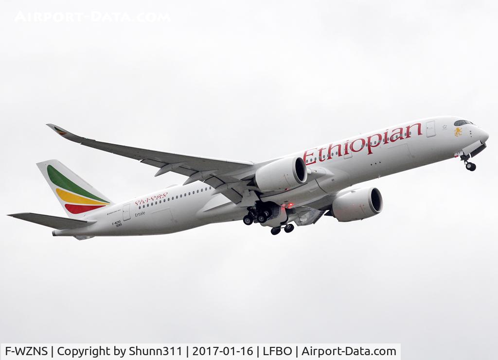 F-WZNS, 2017 Airbus A350-941 C/N 089, C/n 0089 - To be ET-ATY