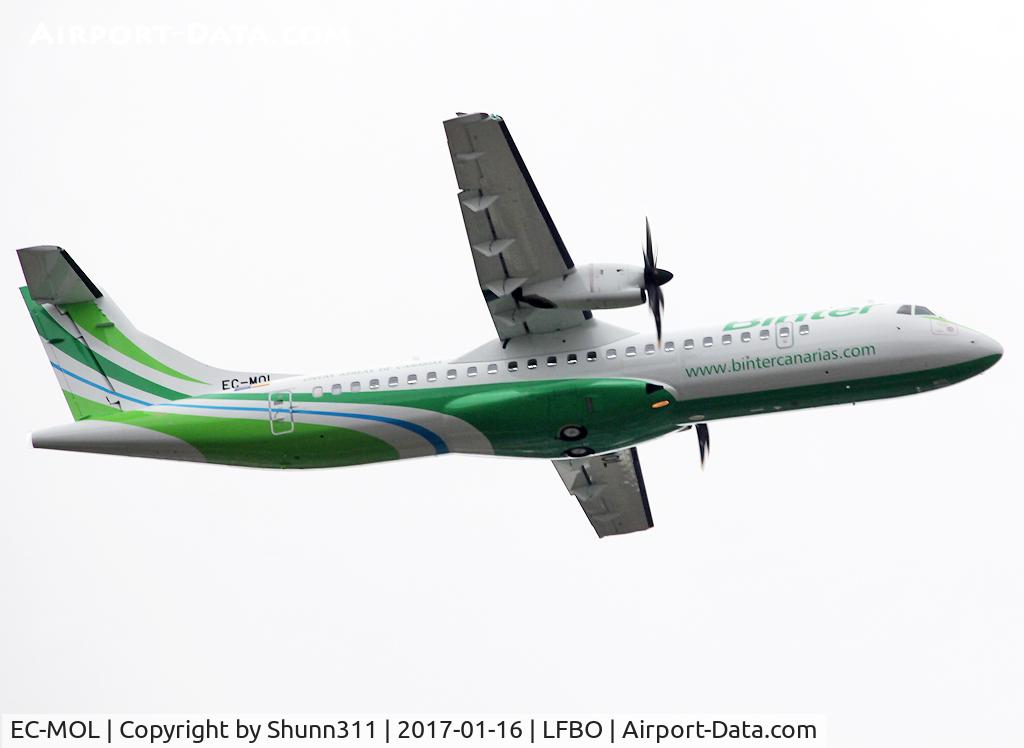 EC-MOL, 2016 ATR 72-600 (72-212A) C/N 1359, Delivery day...