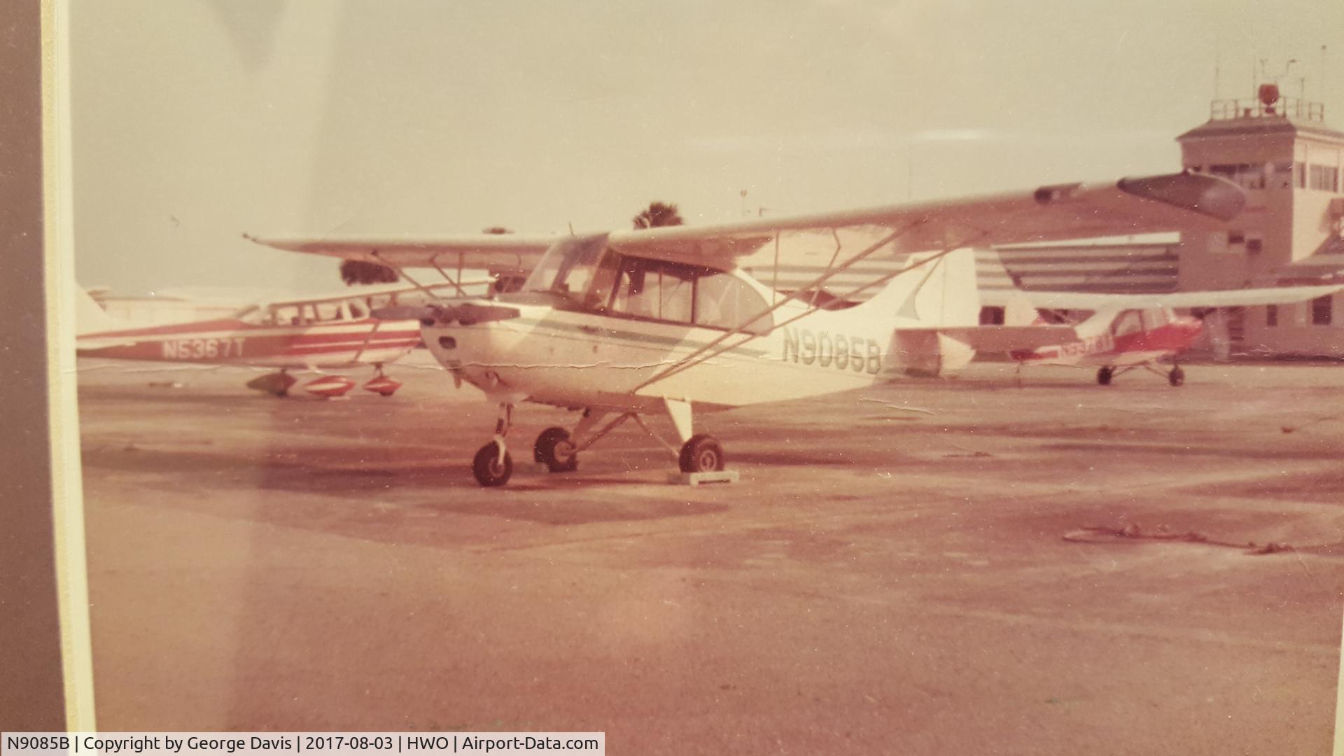 N9085B, 1958 Aeronca 7FC Tri-Traveler C/N 7FC-168, Photo taken 1967 at North Perry, West Hollywood, FL.