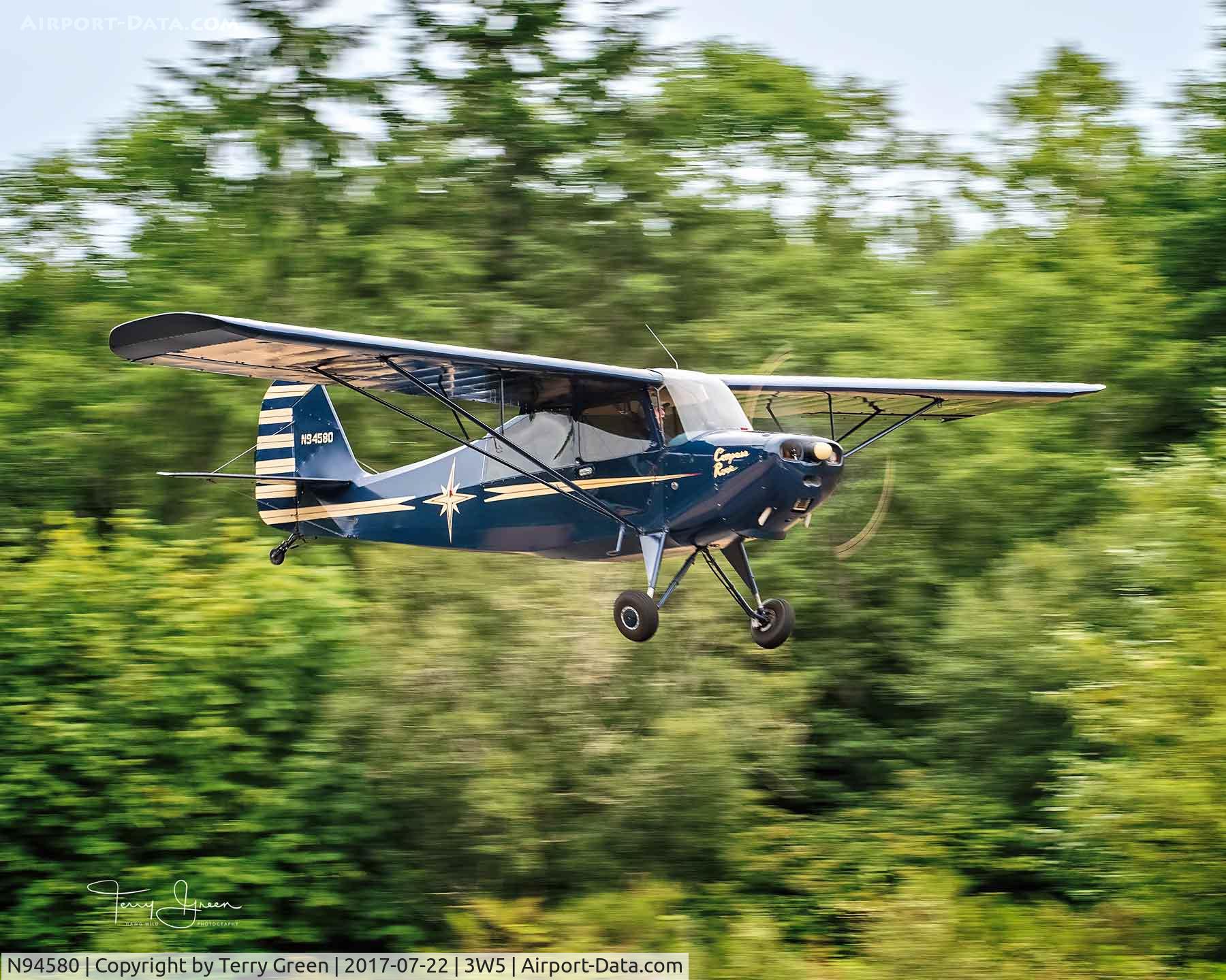 N94580, 1947 Aeronca 7BCM C/N 7BCM-91, 3W5