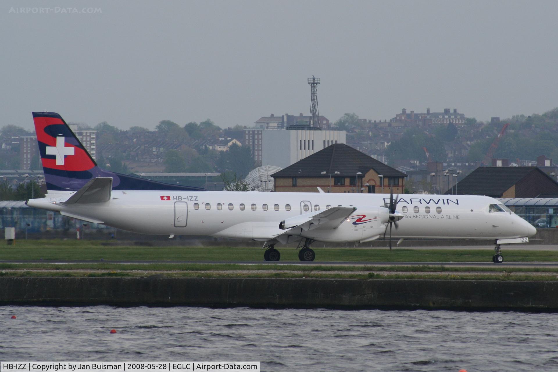 HB-IZZ, 1997 Saab 2000 C/N 2000-048, Darwin Airline