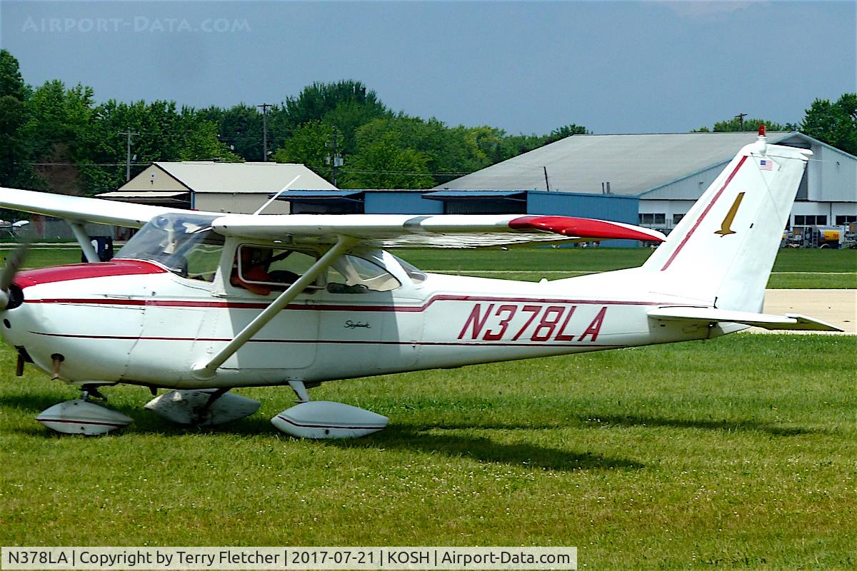 N378LA, 1965 Cessna 172F C/N 17252795, At 2017 EAA AirVenture at Oshkosh