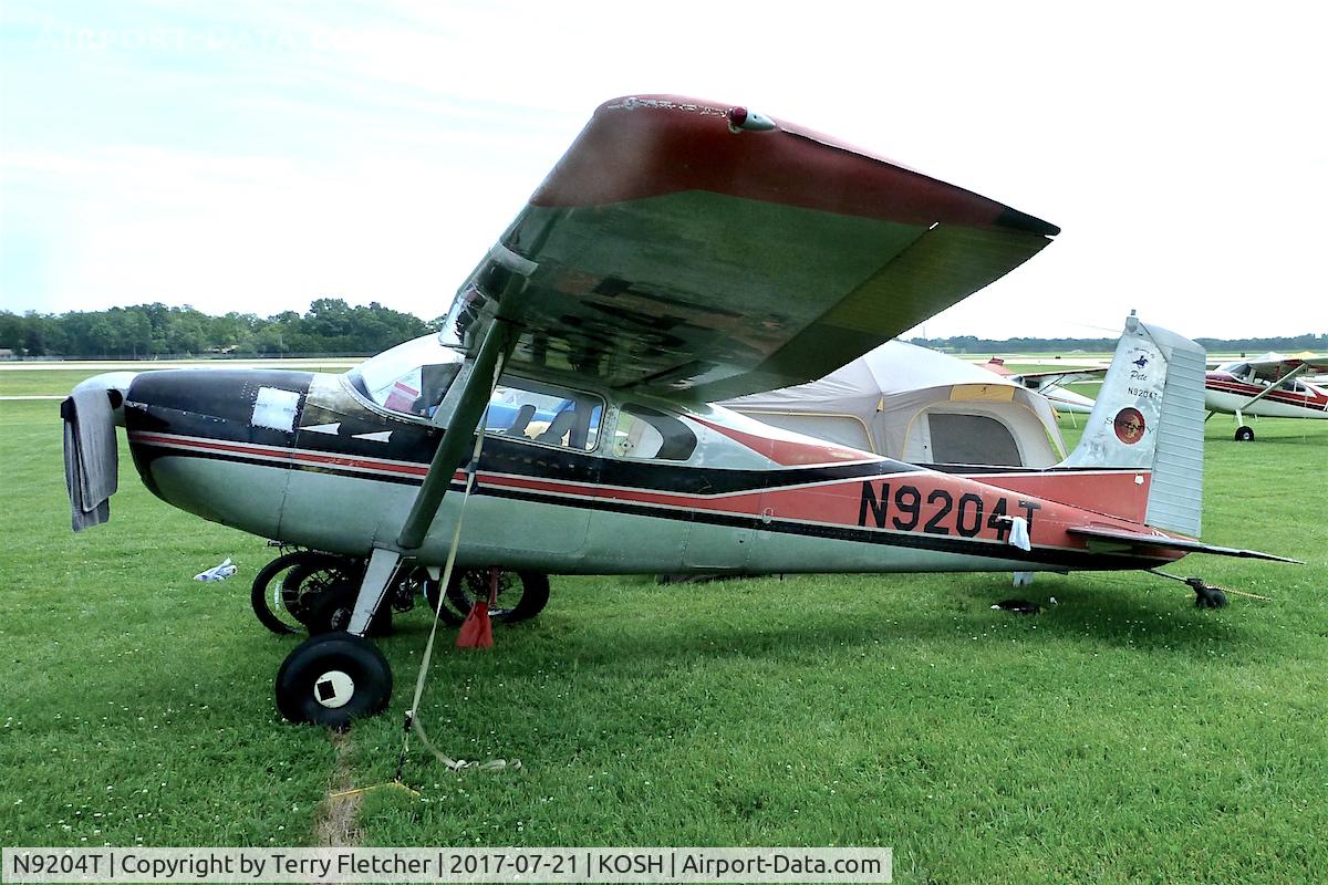 N9204T, 1960 Cessna 180C C/N 50704, At 2017 EAA AirVenture at Oshkosh