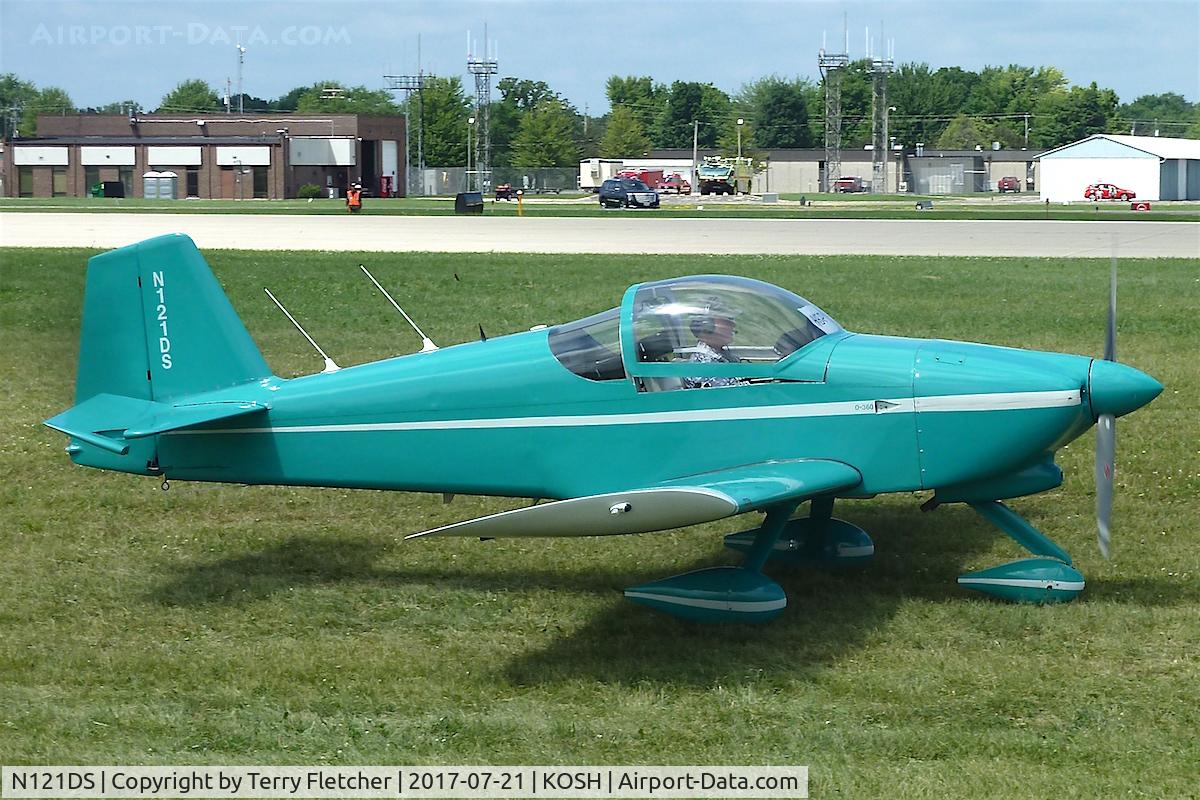 N121DS, 1995 Vans RV-6A C/N 22373, At 2017 EAA AirVenture at Oshkosh