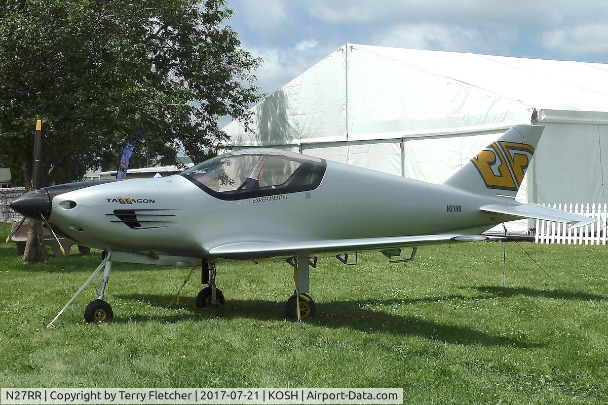 N27RR, 2017 Pelegrin Tarragon C/N 8, At 2017 EAA AirVenture at Oshkosh