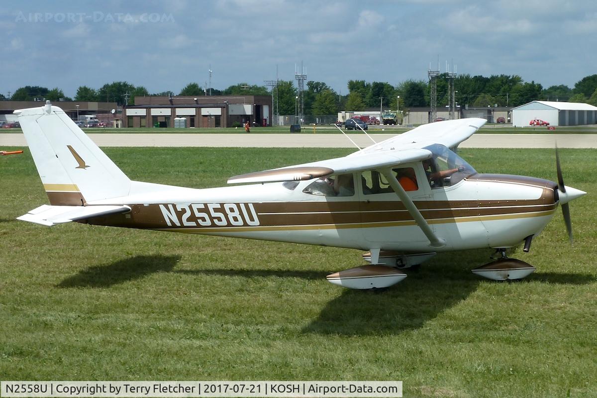 N2558U, 1963 Cessna 172D C/N 17250158, At 2017 EAA AirVenture at Oshkosh