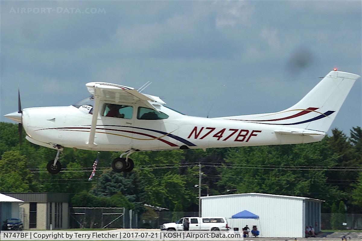 N747BF, 1980 Cessna R182 Skylane RG C/N R18201581, At 2017 EAA AirVenture at Oshkosh