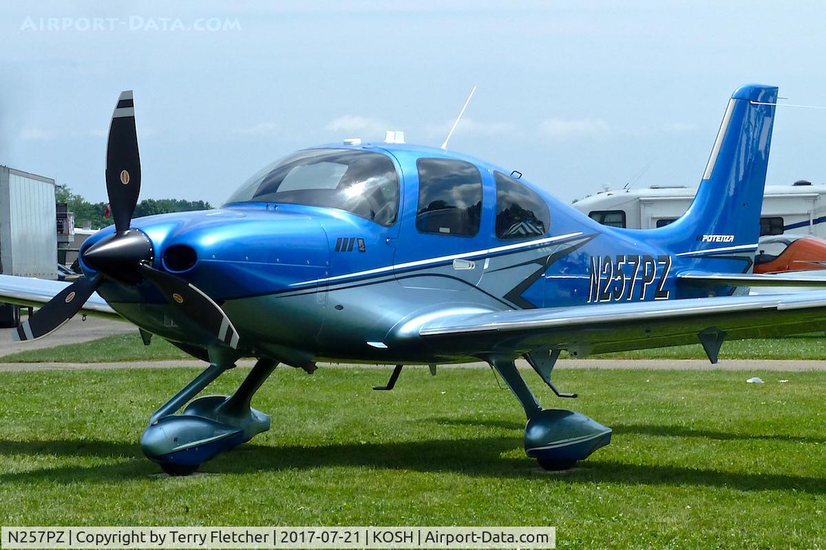 N257PZ, 2017 Cirrus SR22T C/N 1532, At 2017 EAA AirVenture at Oshkosh