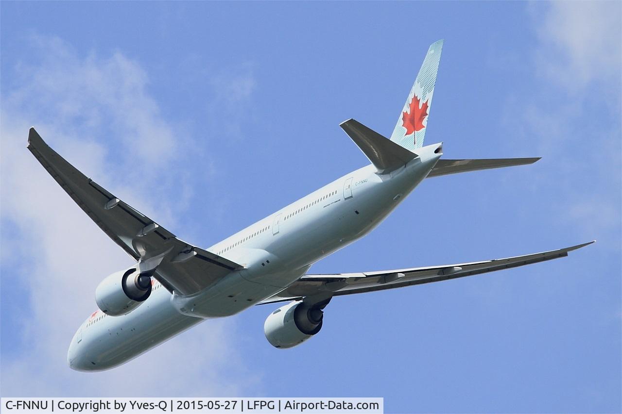 C-FNNU, 2013 Boeing 777-333/ER C/N 43249, Boeing 777-333ER, Take off Rwy 27L, Roissy Charles De Gaulle Airport (LFPG-CDG)