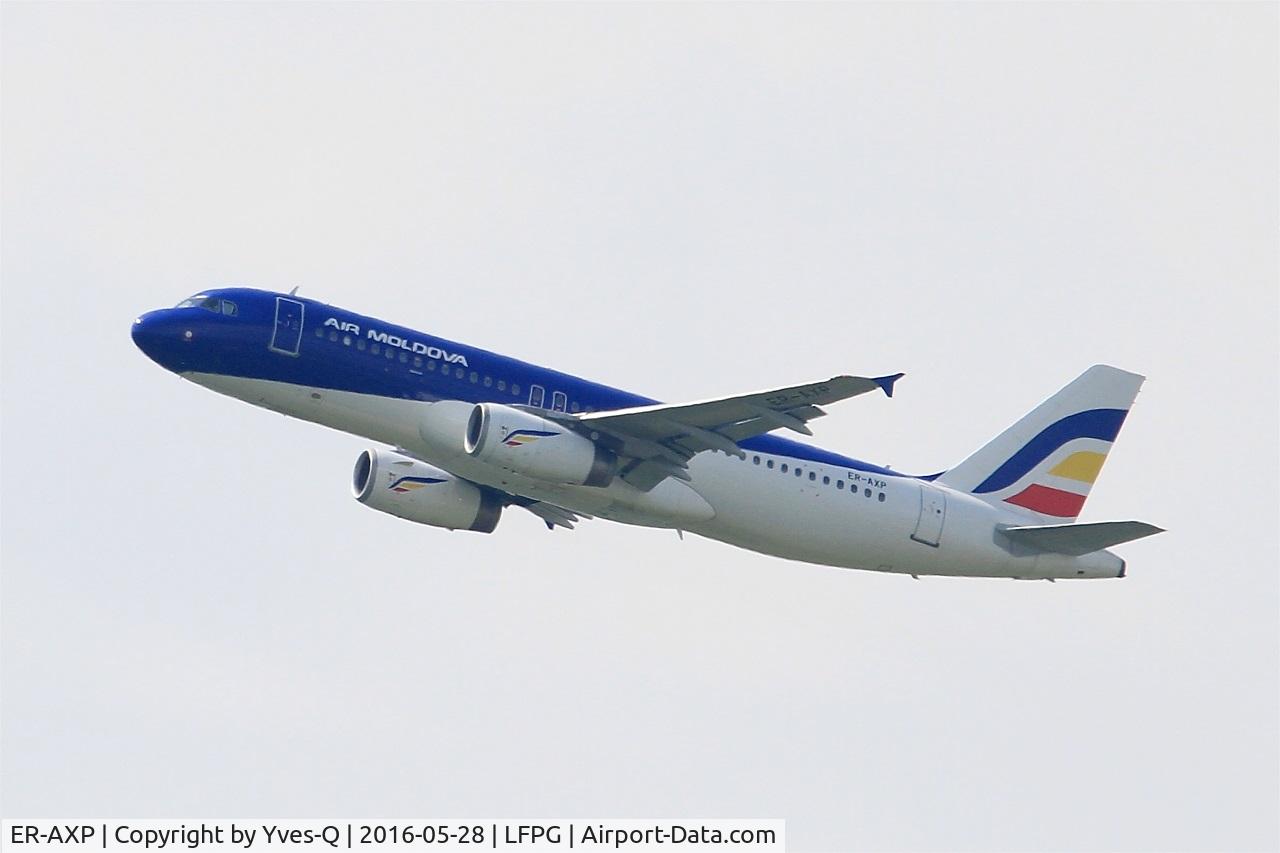 ER-AXP, 1997 Airbus A320-233 C/N 741, Airbus A320-233, Take off rwy 08L, Roissy Charles De Gaulle airport (LFPG-CDG)