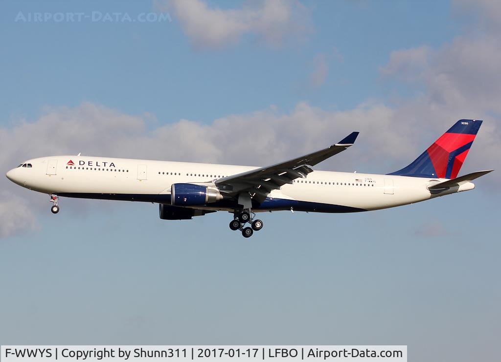 F-WWYS, 2016 Airbus A330-302 C/N 1769, C/n 1769 - To be N830NW