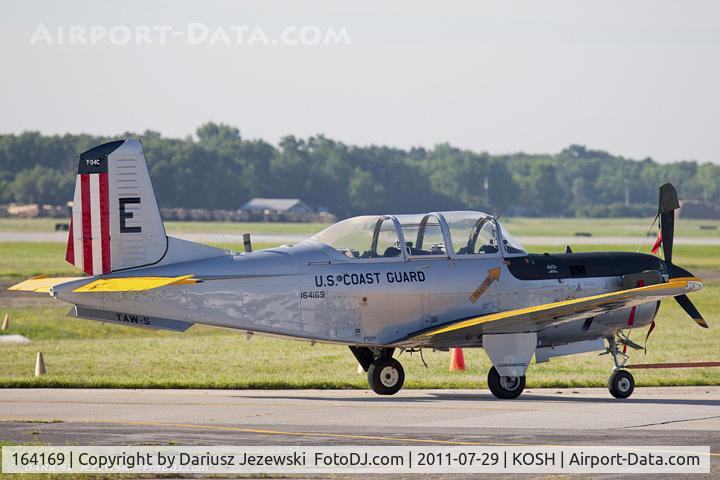 164169, Beech T-34C Turbo Mentor C/N GL-349, T-34C Turbo Mentor 164169 E CoNA from TAW-5 NAS Whiting Field, FL