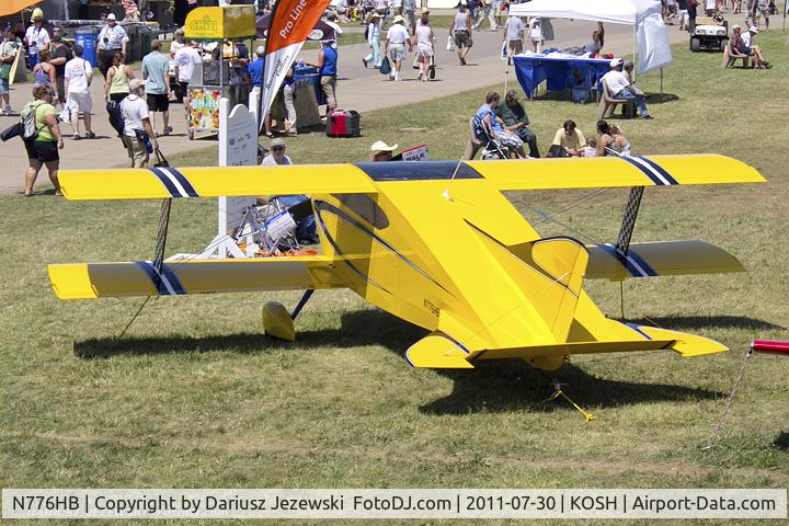 N776HB, 1987 Sorrell SNS-7 Hiperbipe C/N 214, Vultee BT-13A Valiant CN AAF-41-22410A, N2808