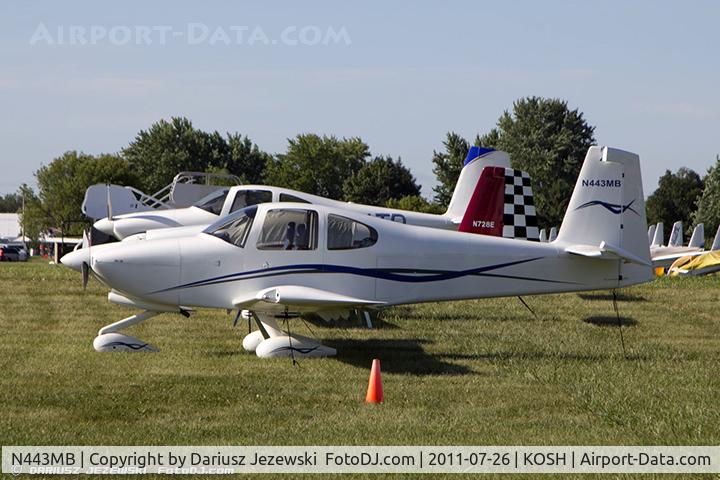 N443MB, 2007 Vans RV-10 C/N 40629, Vans RV-10 CN 40629, N443MB