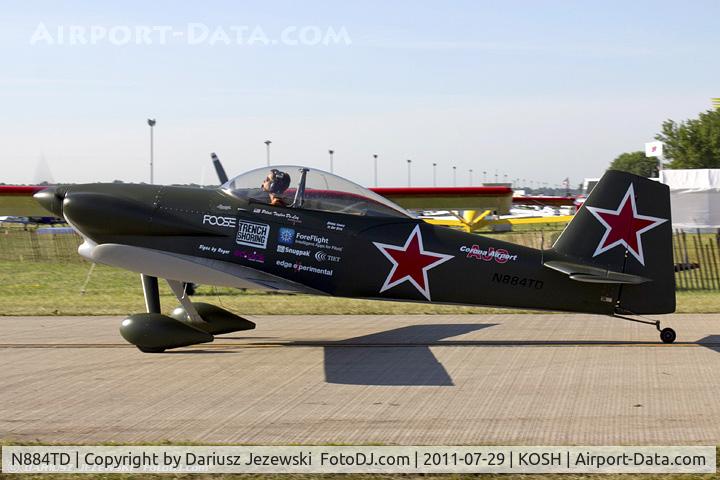 N884TD, Vans RV-4 C/N 4314, RV-4 CN 4314, N884TD
