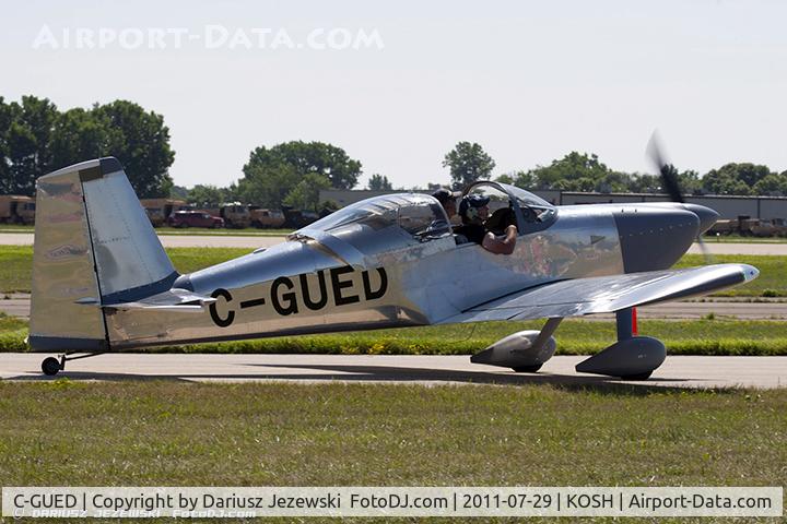 C-GUED, 2010 Vans RV-7 C/N 72257, Vans RV-7 CN 72257, C-GUED