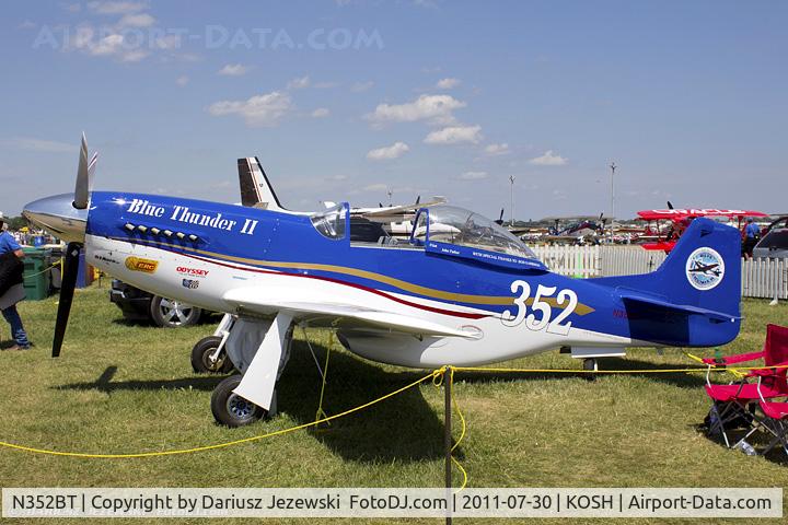 N352BT, 2009 Papa 51 Thunder Mustang C/N JHTM017, Thunder Mustang Blue Thunder II, CN JHTM017, N352BT