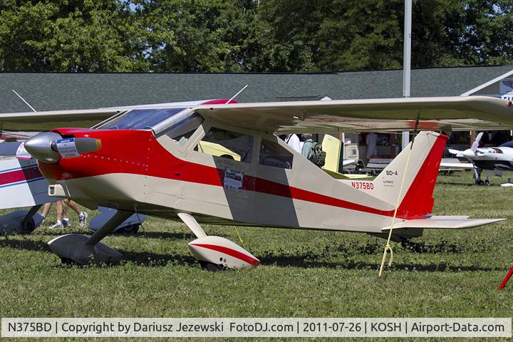 N375BD, 1978 Bede BD-4 C/N 375, Selchow BD-4 CN 375, N375BD