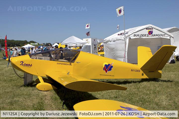 N112SX, 2000 Sonex Sonex C/N 003, Sonex Xenos CN 003, N112SX