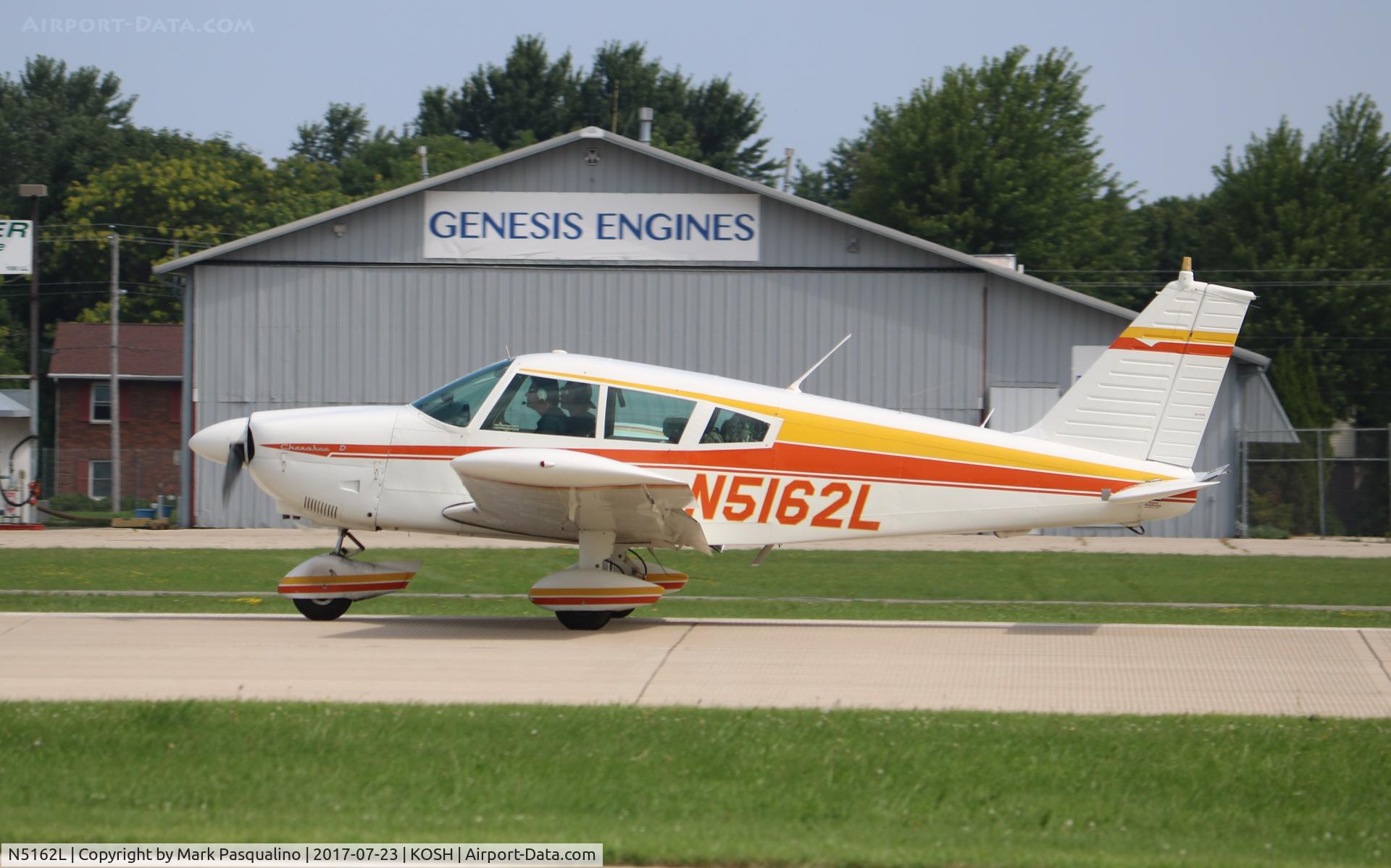 N5162L, 1967 Piper PA-28-180 C/N 28-4447, Piper PA-28-180