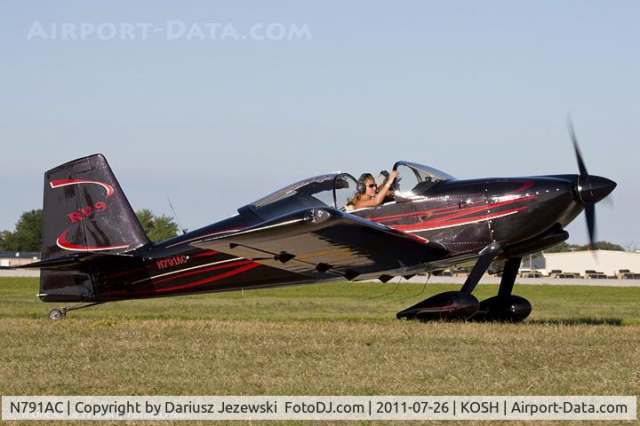 N791AC, Vans RV-9 C/N 91002, RV-9 CN 91002, N791AC