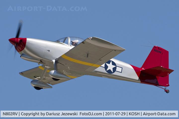 N802RV, 2006 Vans RV-8 C/N 80423, RV-8 CN 80423, N802RV