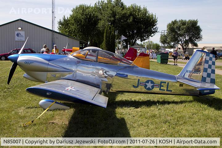 N85007, Vans RV-4 C/N 2000, RV-4 CN 2000, N85007