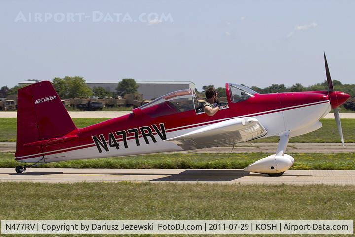 N477RV, 2004 Vans RV-7 C/N 71702, RV-7 CN 71702, N477RV